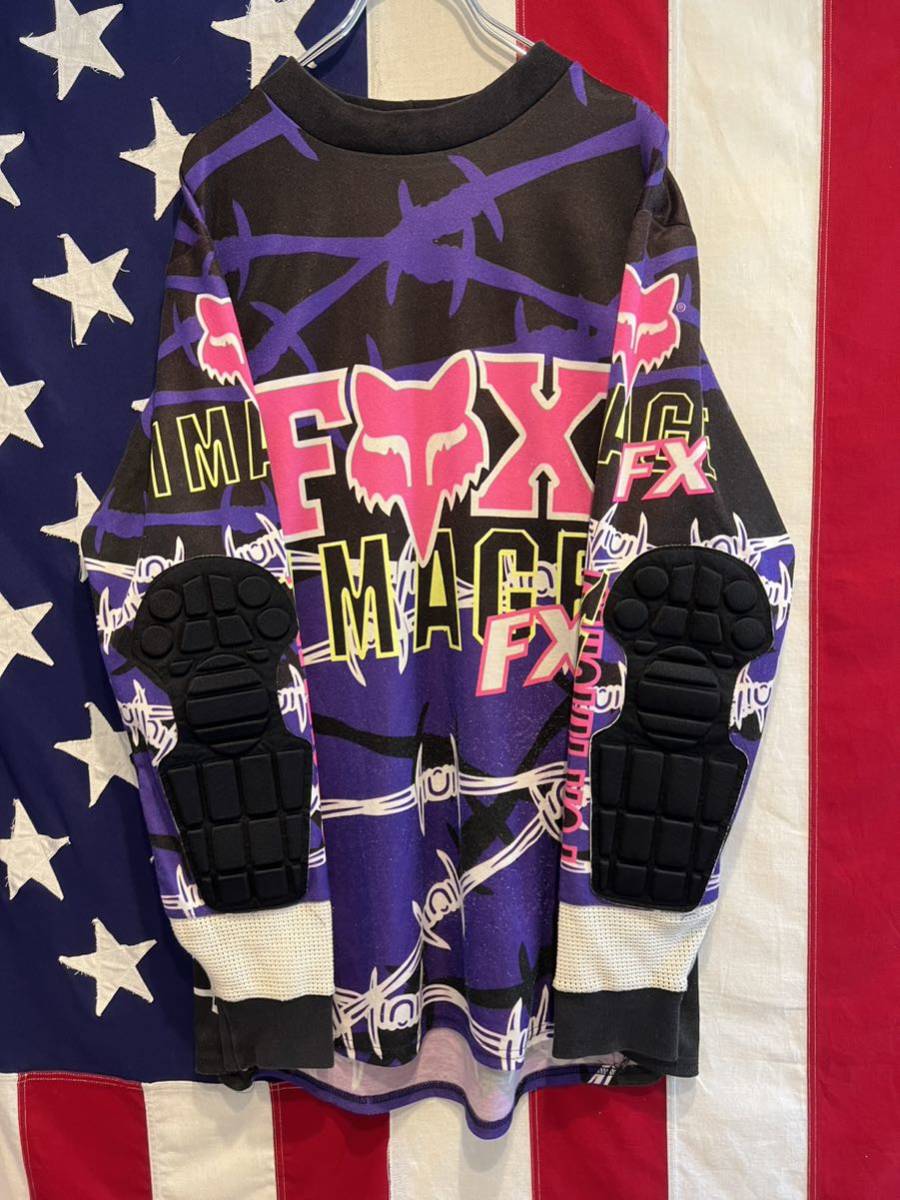 ☆FOX RACING☆フォックスレーシング☆90s☆USA製☆プロテクター付き