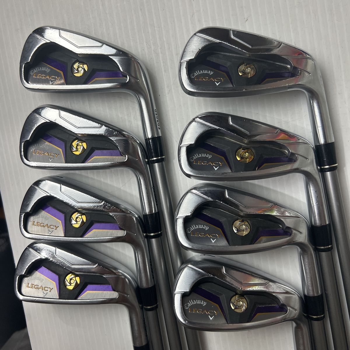 送料無料 Callaway LEGACY FORGED 2012 アイアン 4 5 6 7 8 9 P A 8本