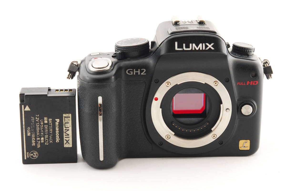 値下げ】 ブラック DMC-GH2 LUMIX PANASONIC パナソニック ☆良品