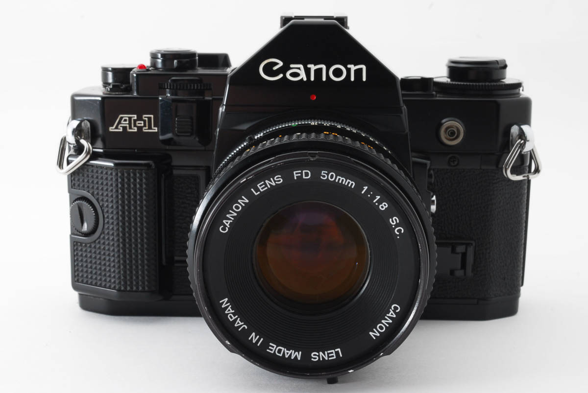 【国内即発送】 ★完動品★ レンズセット S.C. F1.8 50mm FD + ブラック A-1 CANON キヤノン ★良品★ #0077 #1910928 #23-0520084 キヤノン 【国内即発送】 ★完動品★ レンズセット S.C. F1.8 50mm FD + ブラック A-1 CANON キヤノン ★良品★ #0077 #1910928 #23-0520084 キヤノン