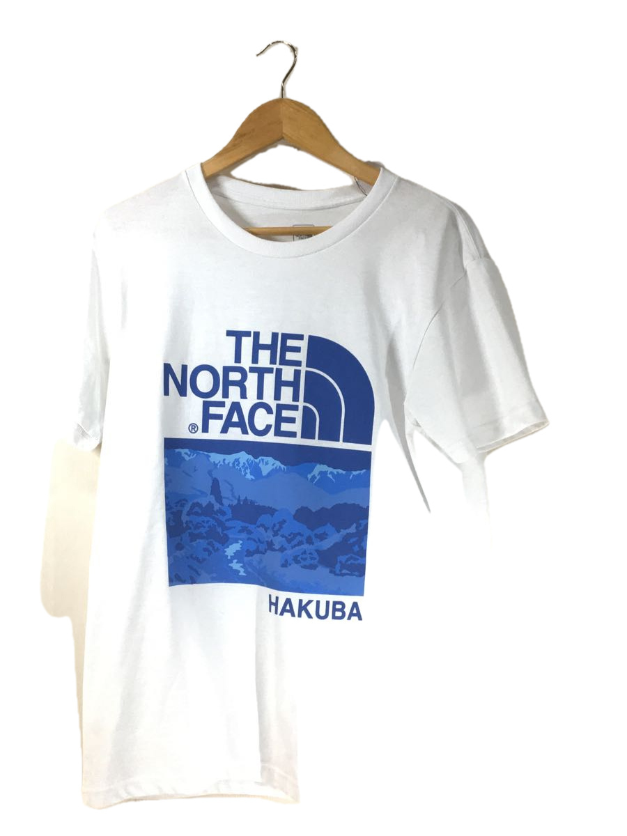 THE NORTH FACE◆Tシャツ_NT31900Y/XL/コットン/WHT/プリント_画像1