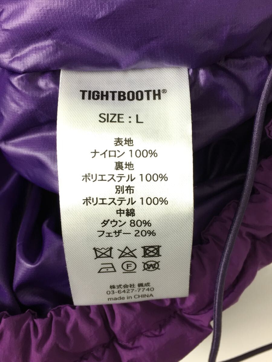 TIGHTBOOTH PRODUCTION◆×KILLER BONG/TIGHTBOOTH UTILITY DOWN /ダウンベスト/L/ナイロン/PUP_画像4