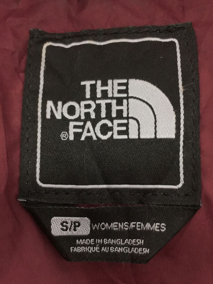 THE NORTH FACE◆ダウンベスト/S/ナイロン/PNK/汚れ多数_画像3