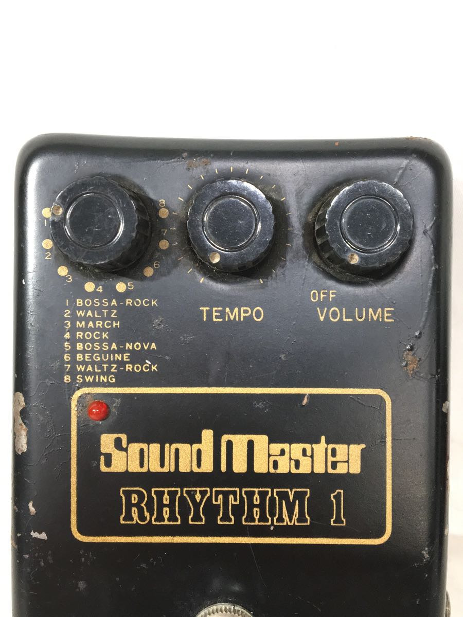 Sound Master/ корпус только / ритм-бокс /1970s/RHYTHM 1/9V батарейка только 