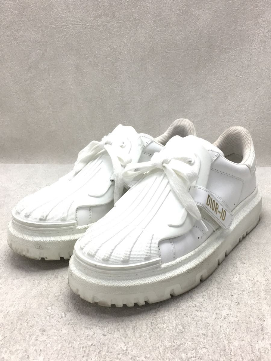 年末のプロモーション Christian Dior◇ローカットスニーカー/38.5/WHT