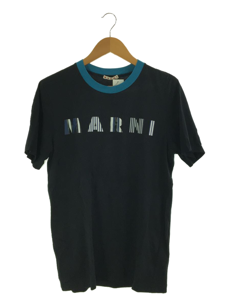 MARNI◆Tシャツ/48/-/BLK/HUMU0198P7