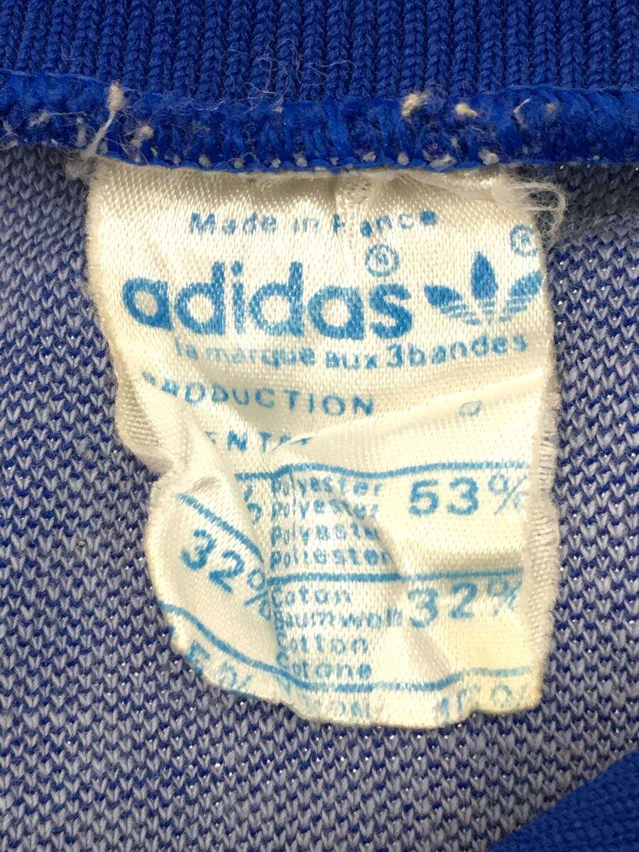 adidas◆ジャケット/-/ポリエステル/BLU/70s/フランス製/VENTEX_画像3