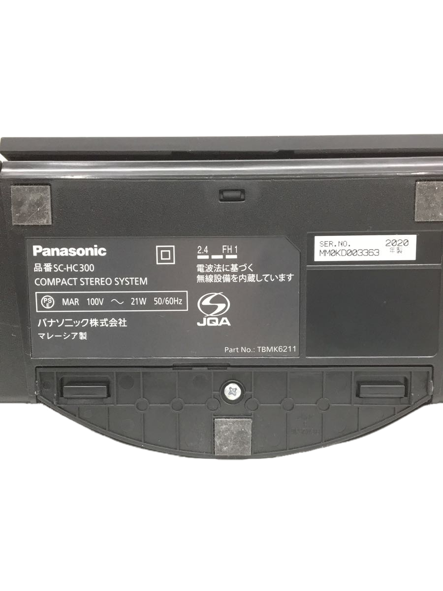 Panasonic◆ミニコンポ SC-HC300-K [ブラック]_画像6
