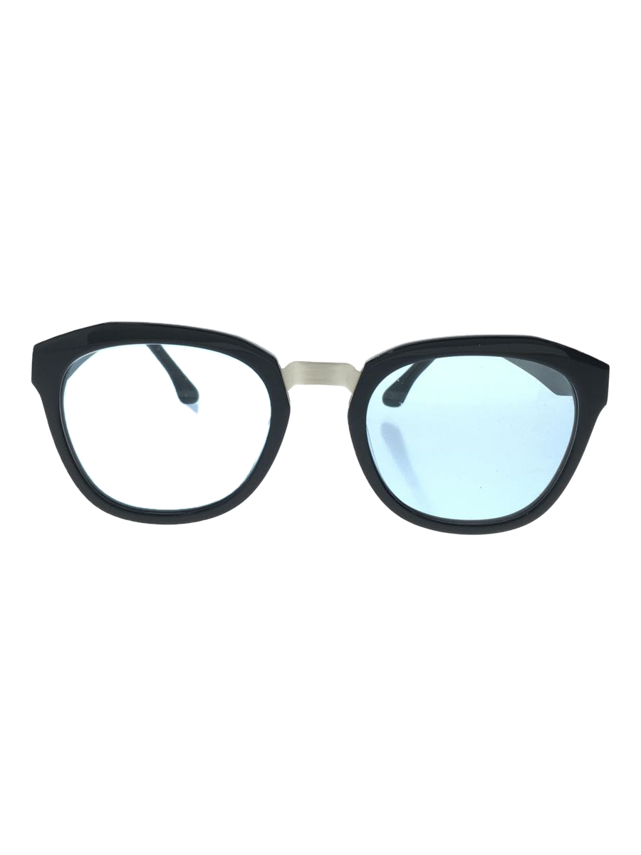 金子眼鏡◆サングラス/ウェリントン/メタル/BLK/BLU/メンズ/AUS-011BK_画像1