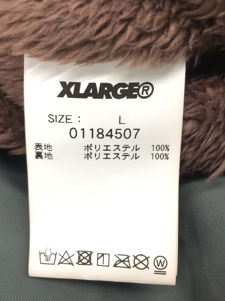 X-LARGE◆ナイロンジャケット/L/ポリエステル/KHK/01184507_画像4