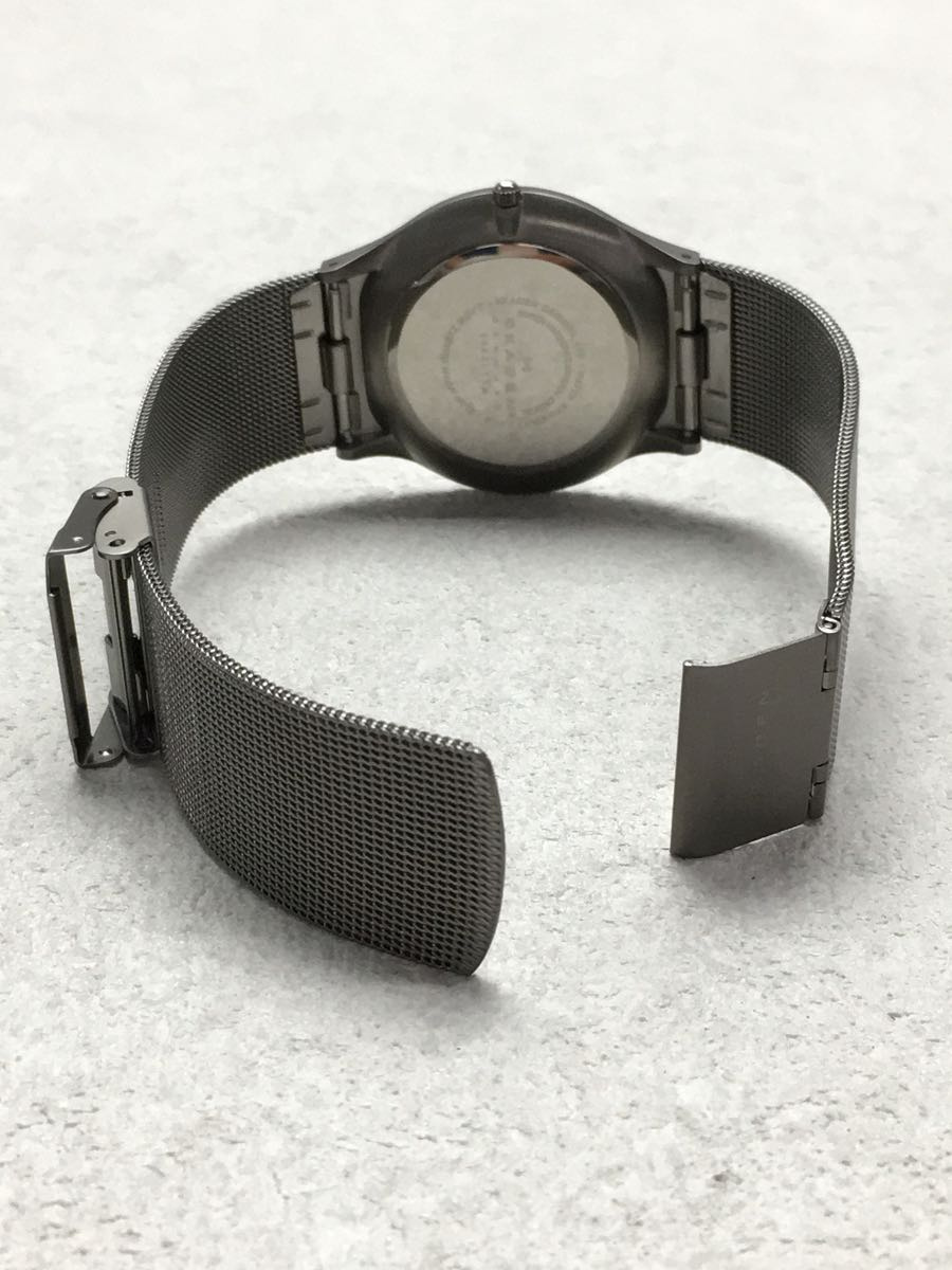 SKAGEN* кварц наручные часы / аналог /BLK/SLV