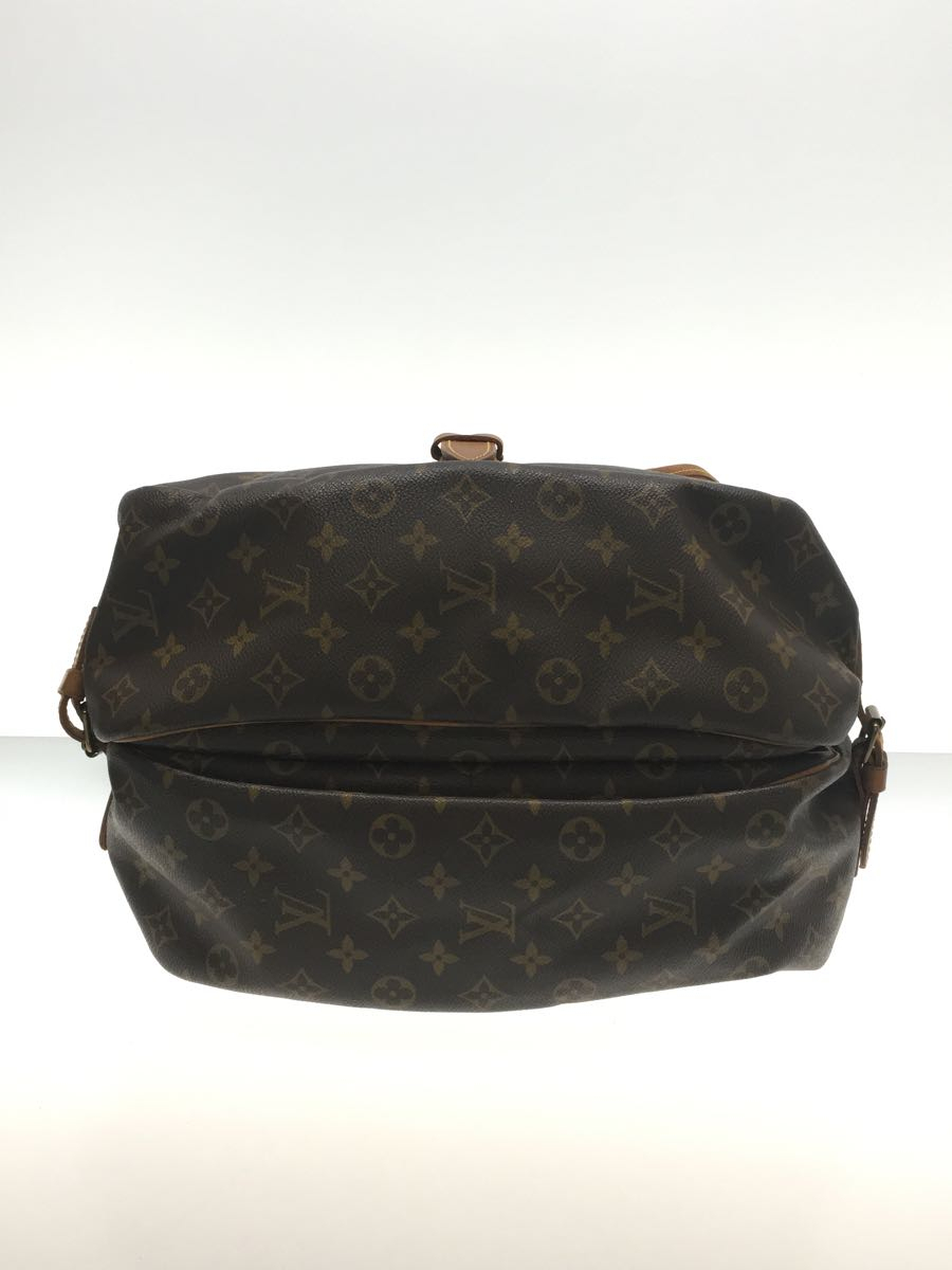 LOUIS VUITTON◆ショルダーバッグ/レザー/BRW/M42254_画像4