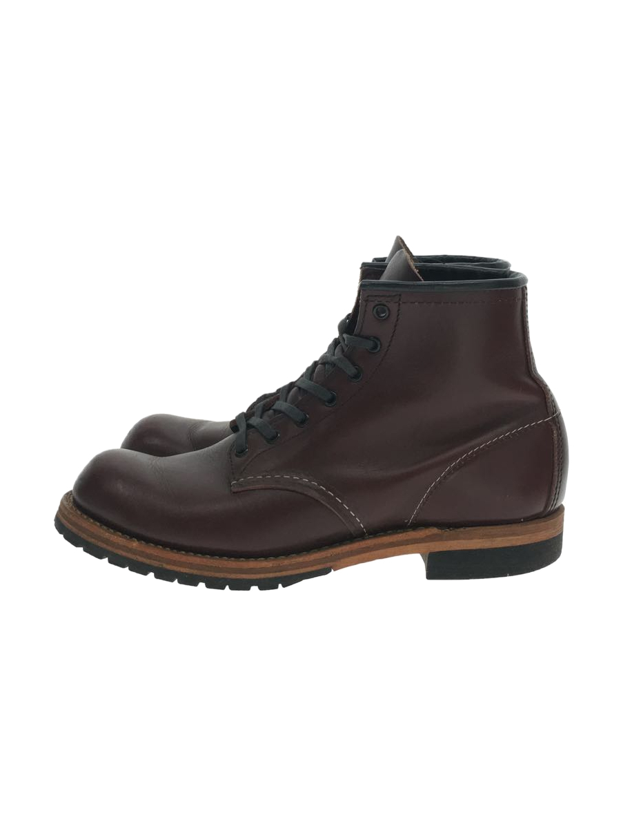 RED WING◆Beck man Boot/BLACK CHERRY/レースアップブーツ/25cm/ボルドー/9411/廃盤