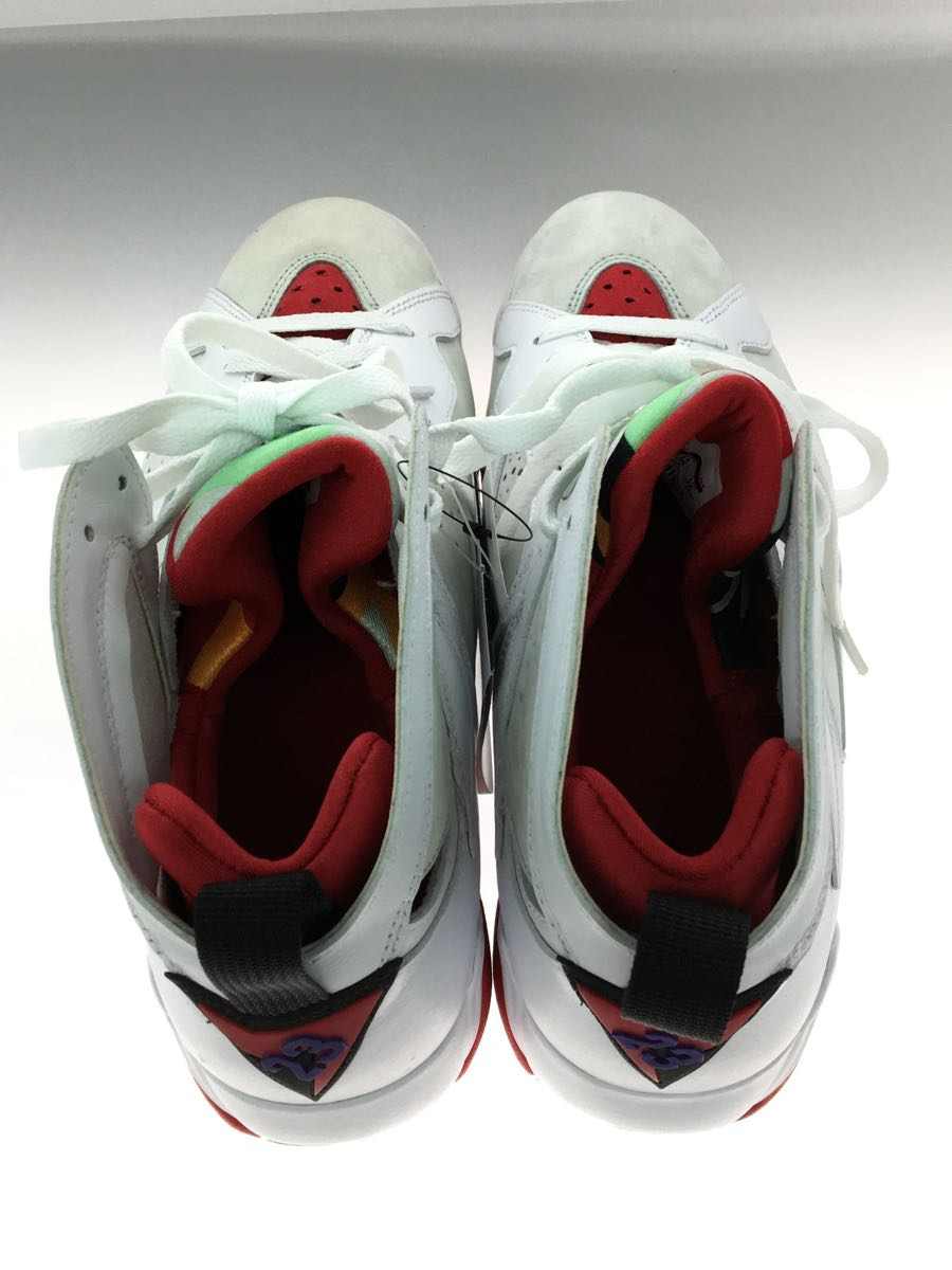 NIKE◆ハイカットスニーカー/26cm/WHT/AIR JORDAN 7 RETRO HARE_画像3