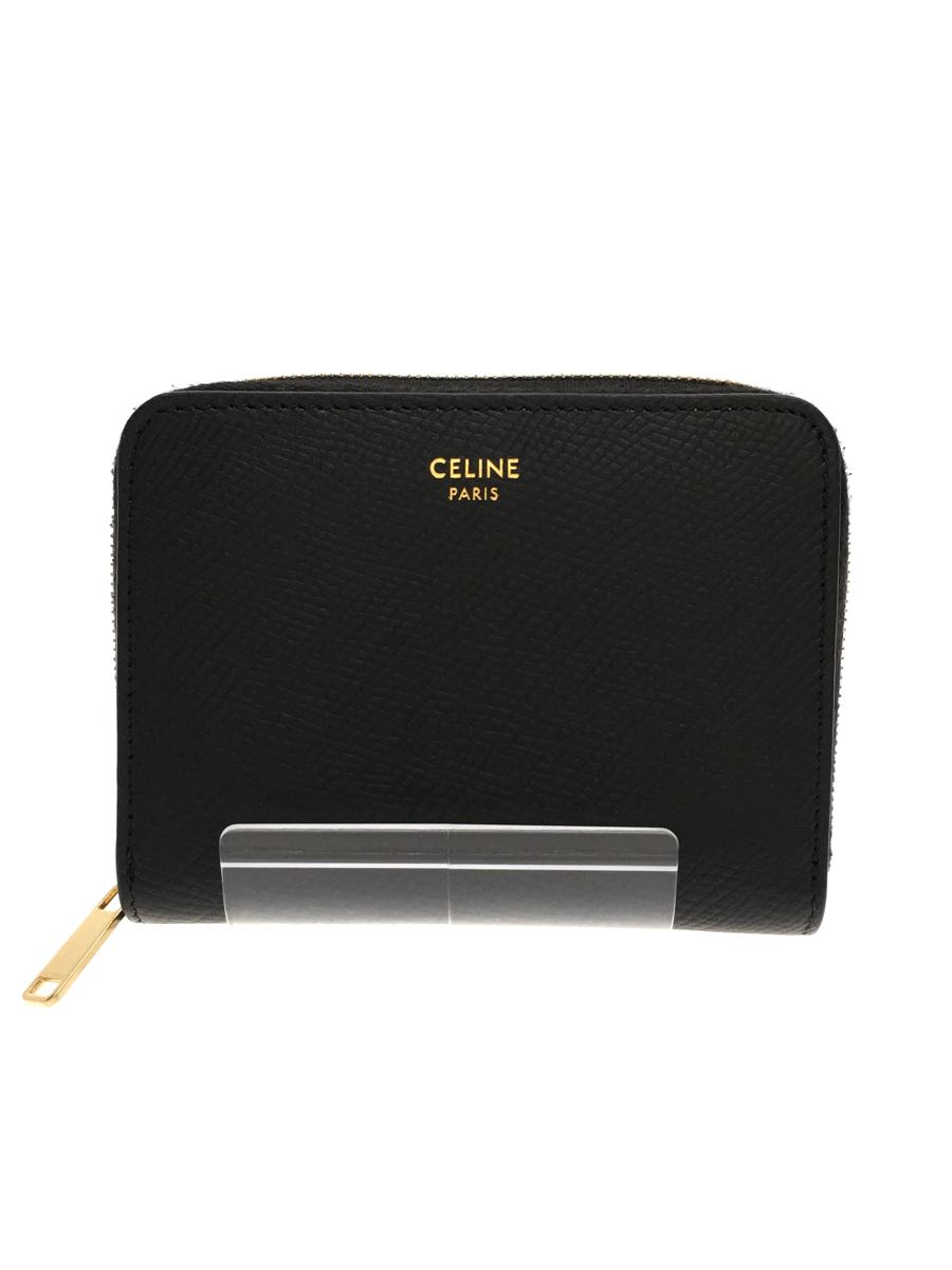 CELINE◆財布/レザー/BLK/メンズ/10L203BEL.38NO/スモールコンパクトウォレット/S-SD-0221_画像1