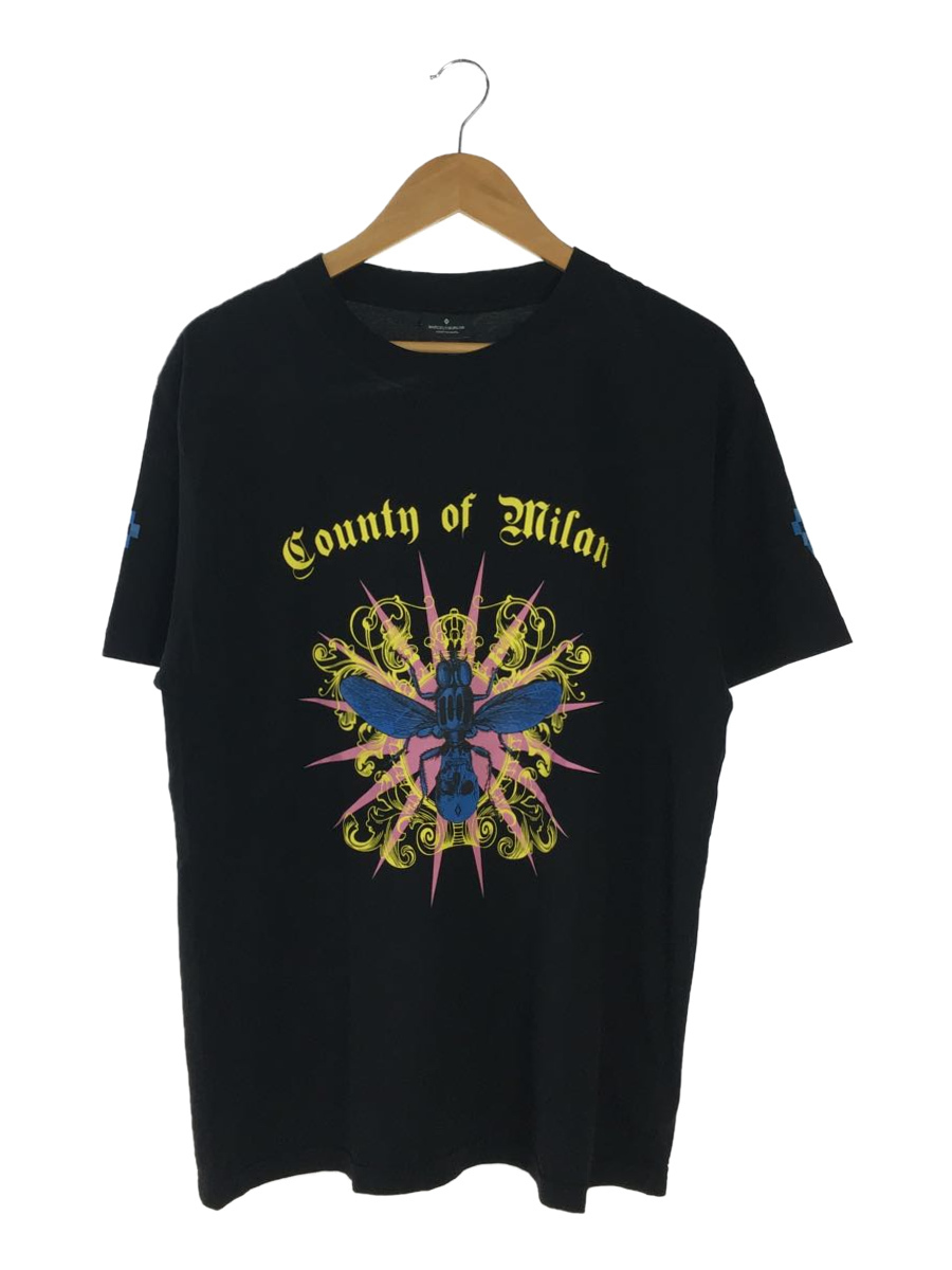 MARCELO BURLON COUNTY OF MILAN◆Tシャツ/M/コットン/BLK