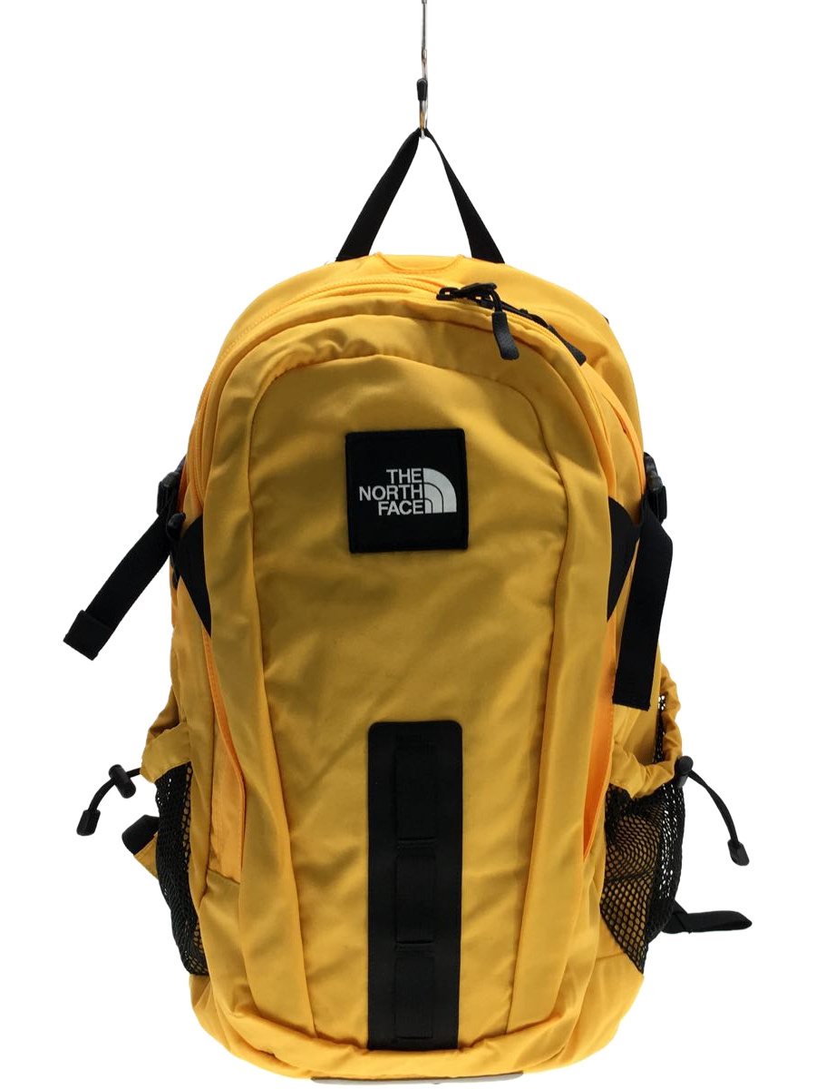 THE NORTH FACE◆HOTSHOT USA SPECIALEDITION/リュック/YLW/無地/NF0A3KYJ
