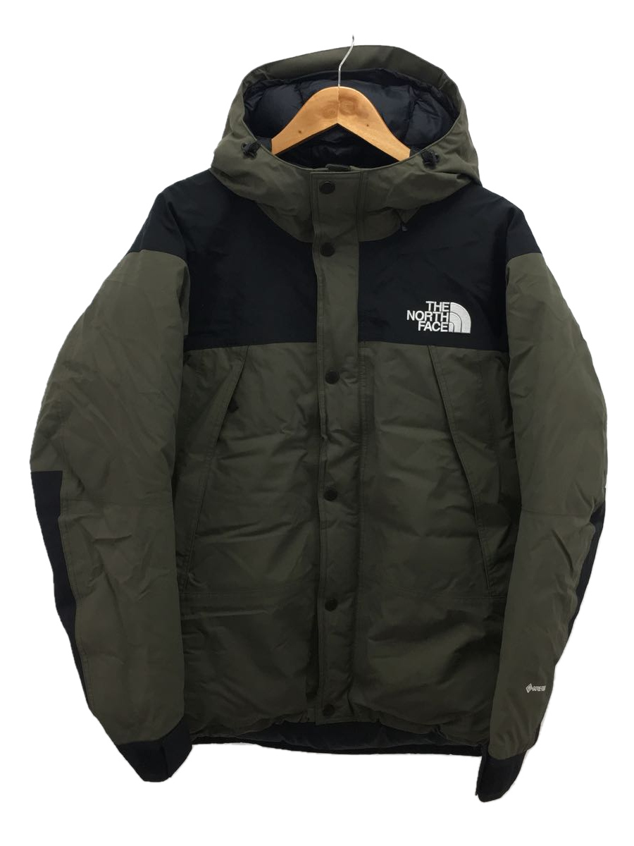 THE NORTH FACE◆MOUNTAIN DOWN JACKET_マウンテンダウンジャケット/XL/ナイロン/KHK