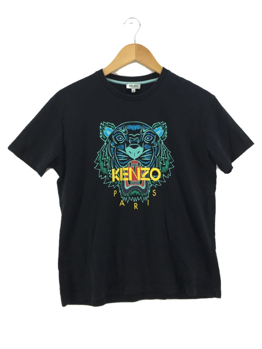 KENZO◆Tシャツ/S/コットン/BLK/FA52TS9594YA_画像1