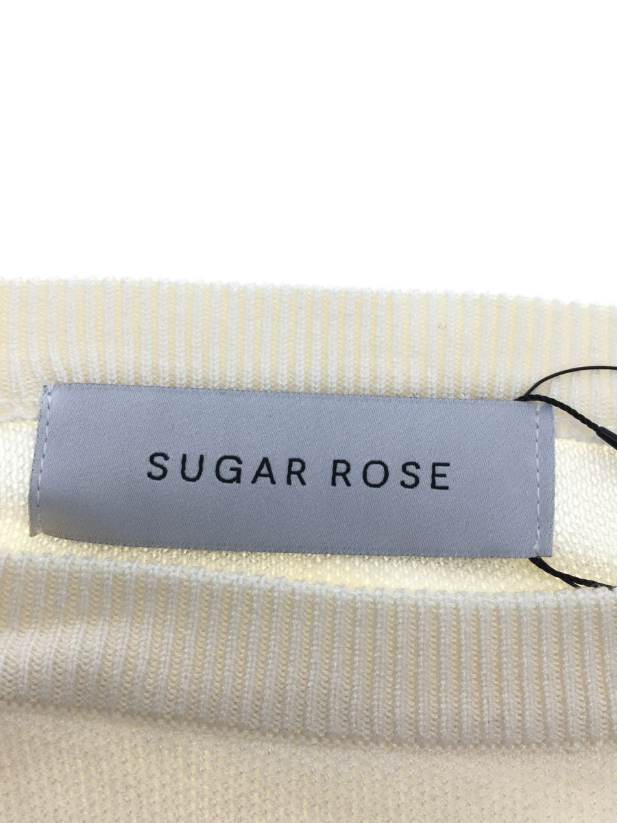 Sugar Rose◆セーター(厚手)/FREE/レーヨン/CRM/無地_画像3