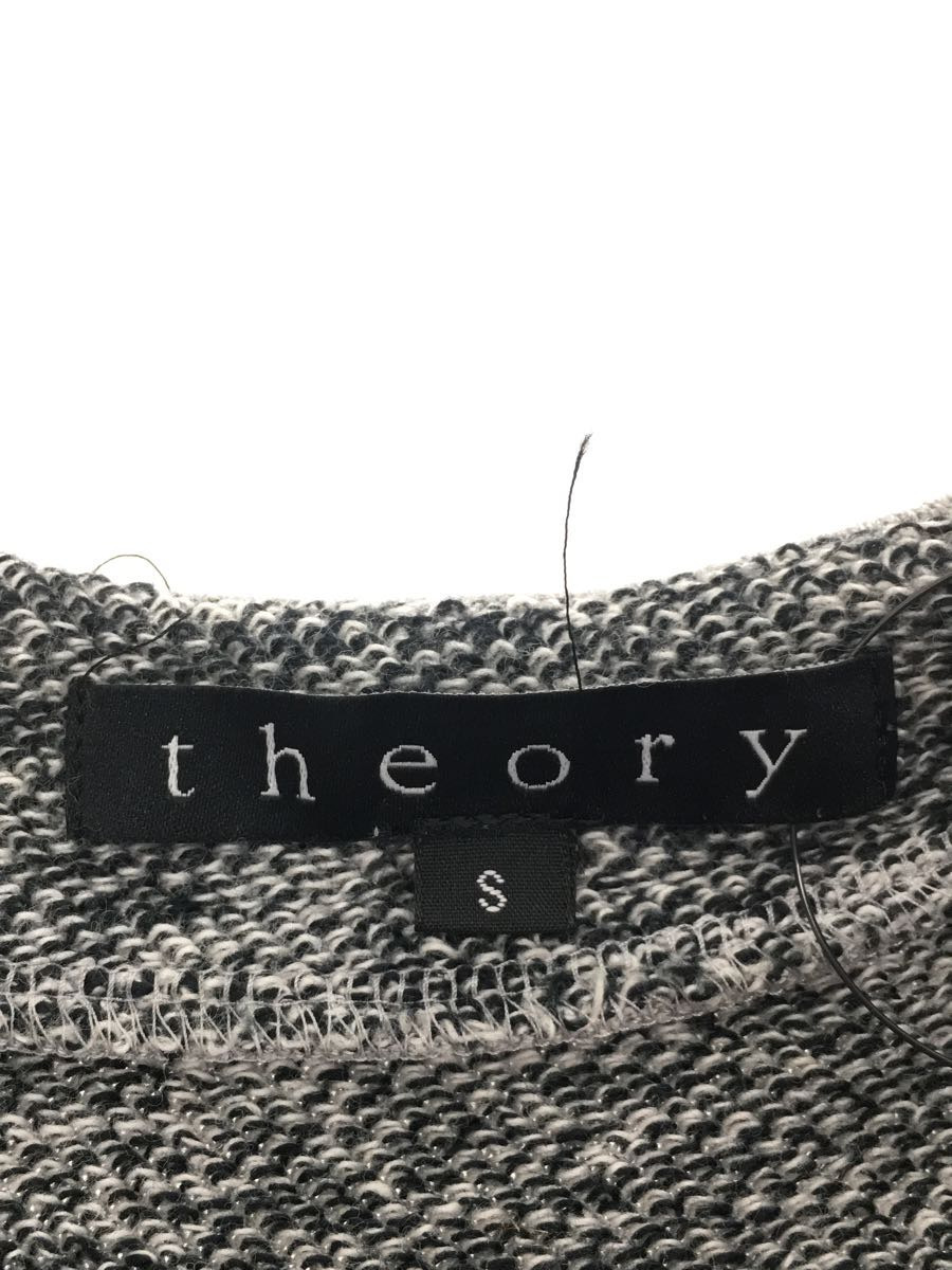 theory◆半袖ワンピース/S/コットン/GRY/01-3105063_画像3