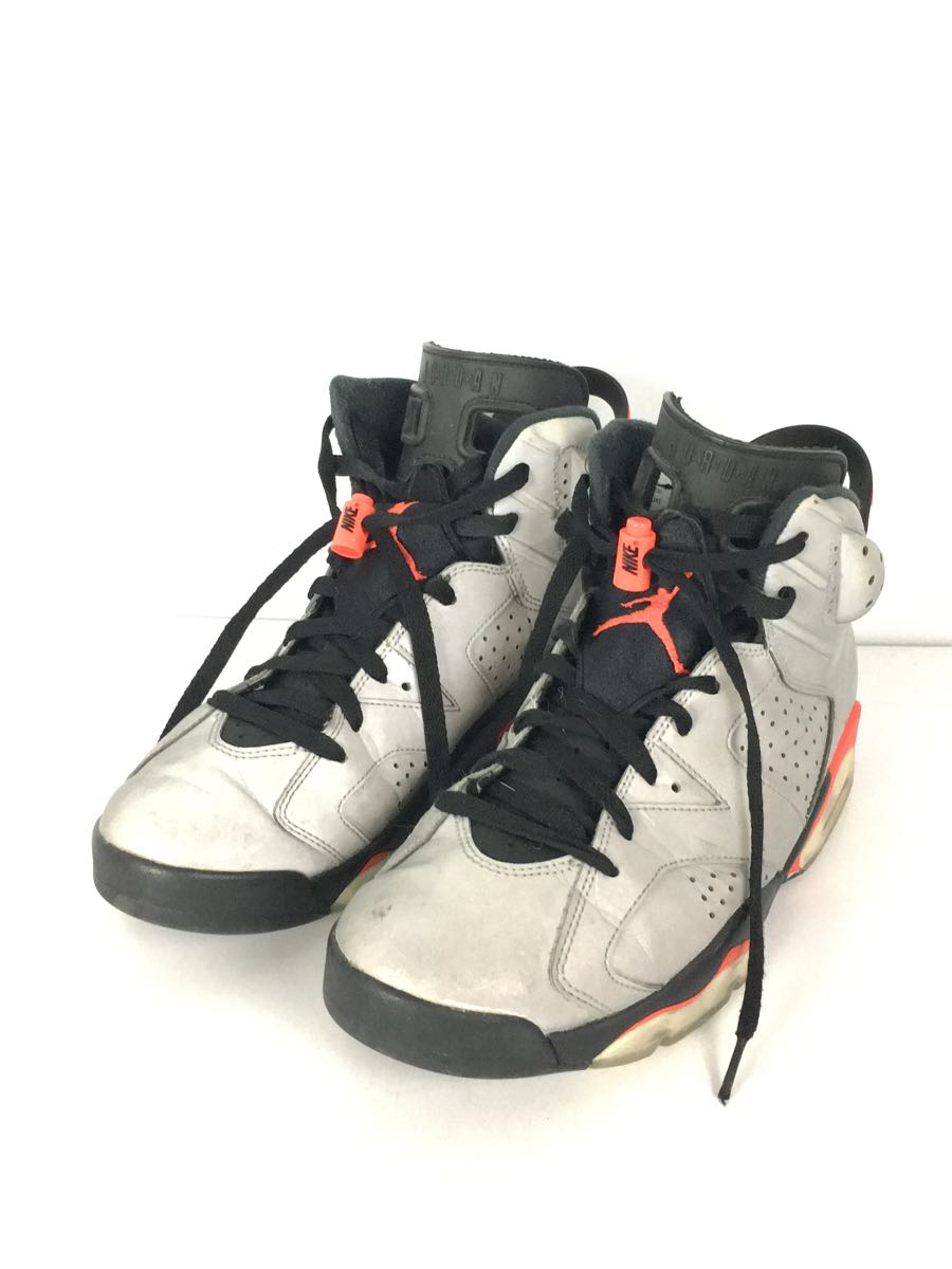 NIKE◆AIR JORDAN 6 RETRO SP/エアジョーダンレトロスペシャル/シルバー/CI4072-001/27_画像2