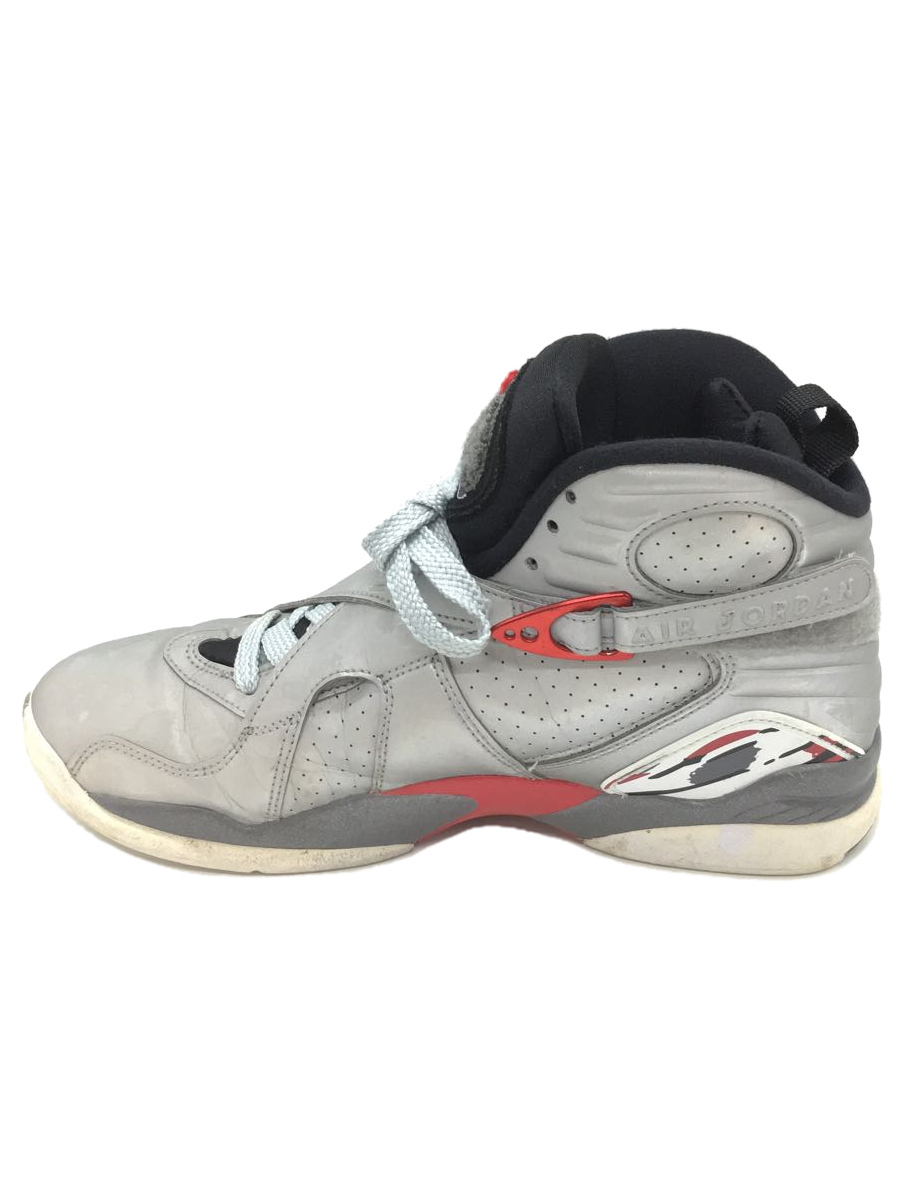 NIKE◆AIR JORDAN 8 RETRO SP/エアジョーダンレトロスペシャル/シルバー/CI4073-001/27_画像1