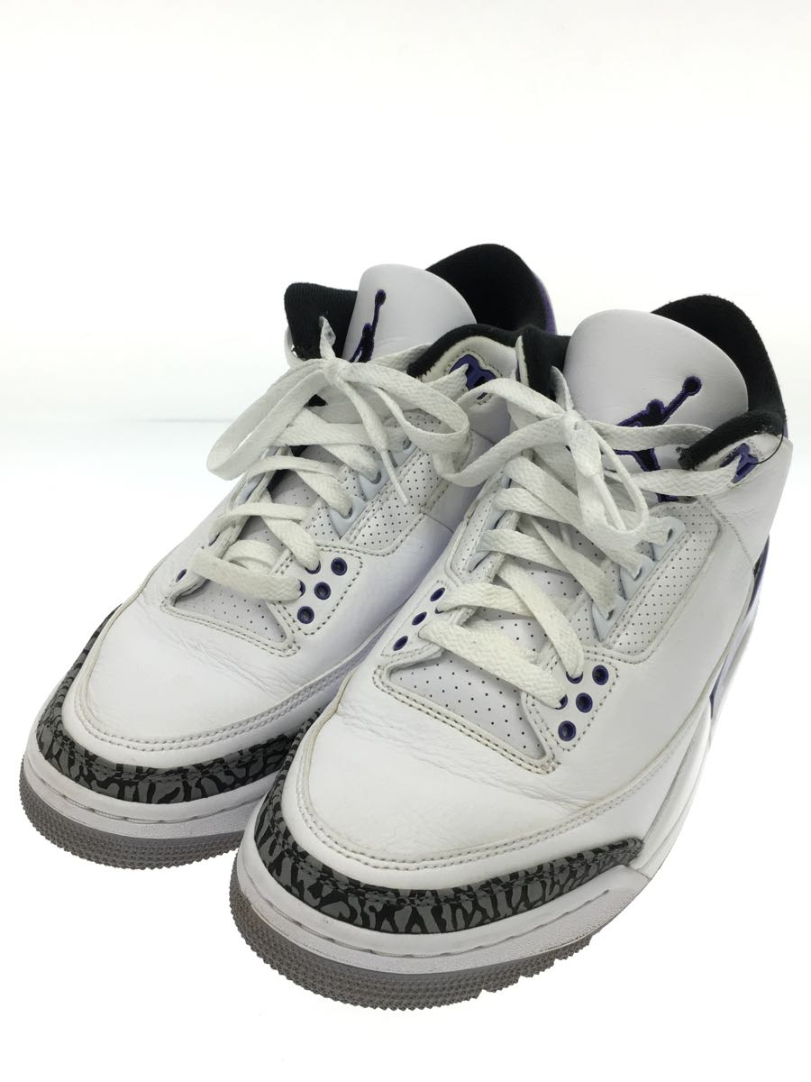 NIKE◆ハイカットスニーカー/US8.5/WHT/白/CT8532-105/ナイキ/右つま先汚れ有_画像2