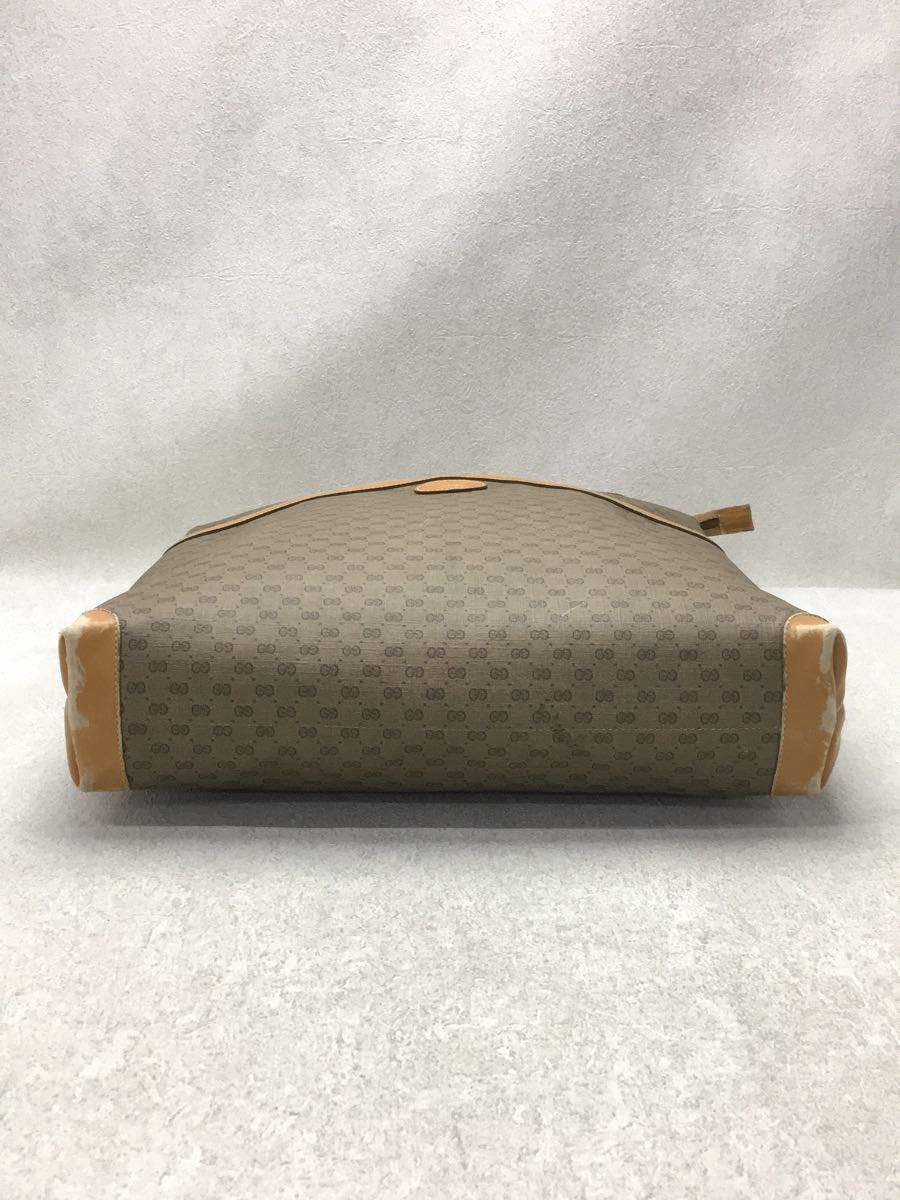 GUCCI◆オールドグッチ/シェリーライン/トートバッグ/PVC/ブラウン/総柄/002.39.0163_画像4