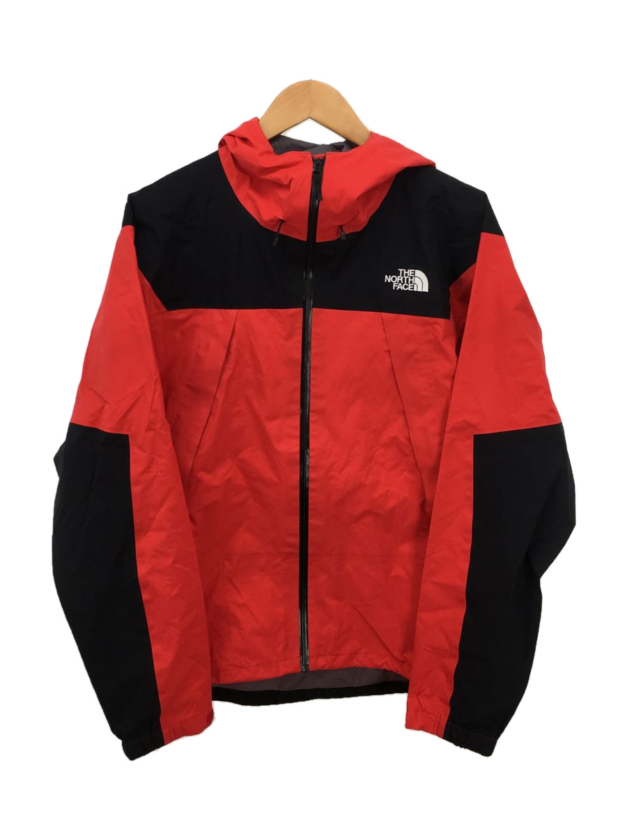 THE NORTH FACE◆CLIMB LIGHT JACKET_クライムライトジャケット/XL/ナイロン/RED