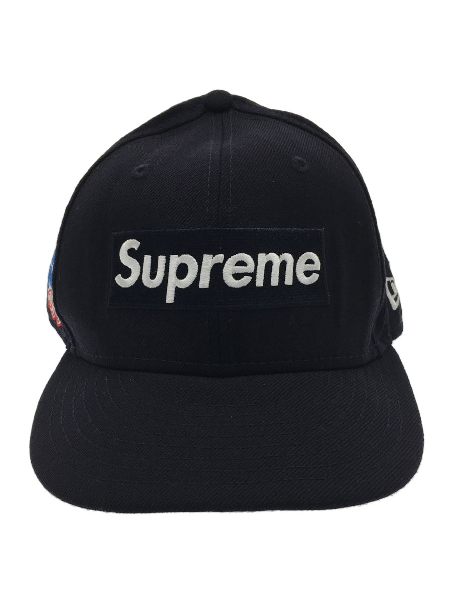 年末のプロモーション特価！ Supreme◇キャップ/7 3/8/ウール/NVY