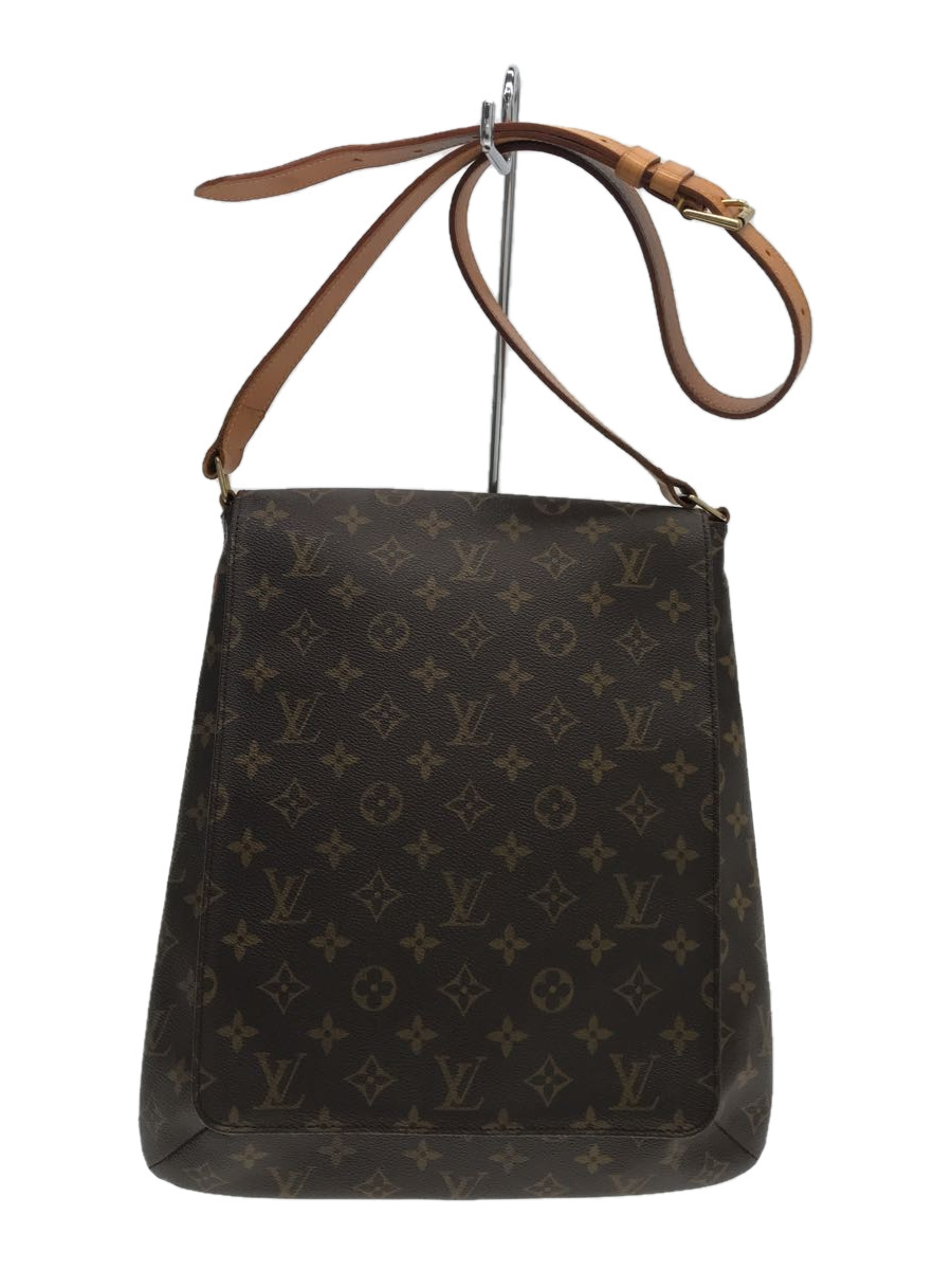 LOUIS VUITTON◇ミュゼット_モノグラム_BRW/PVC/BRW-