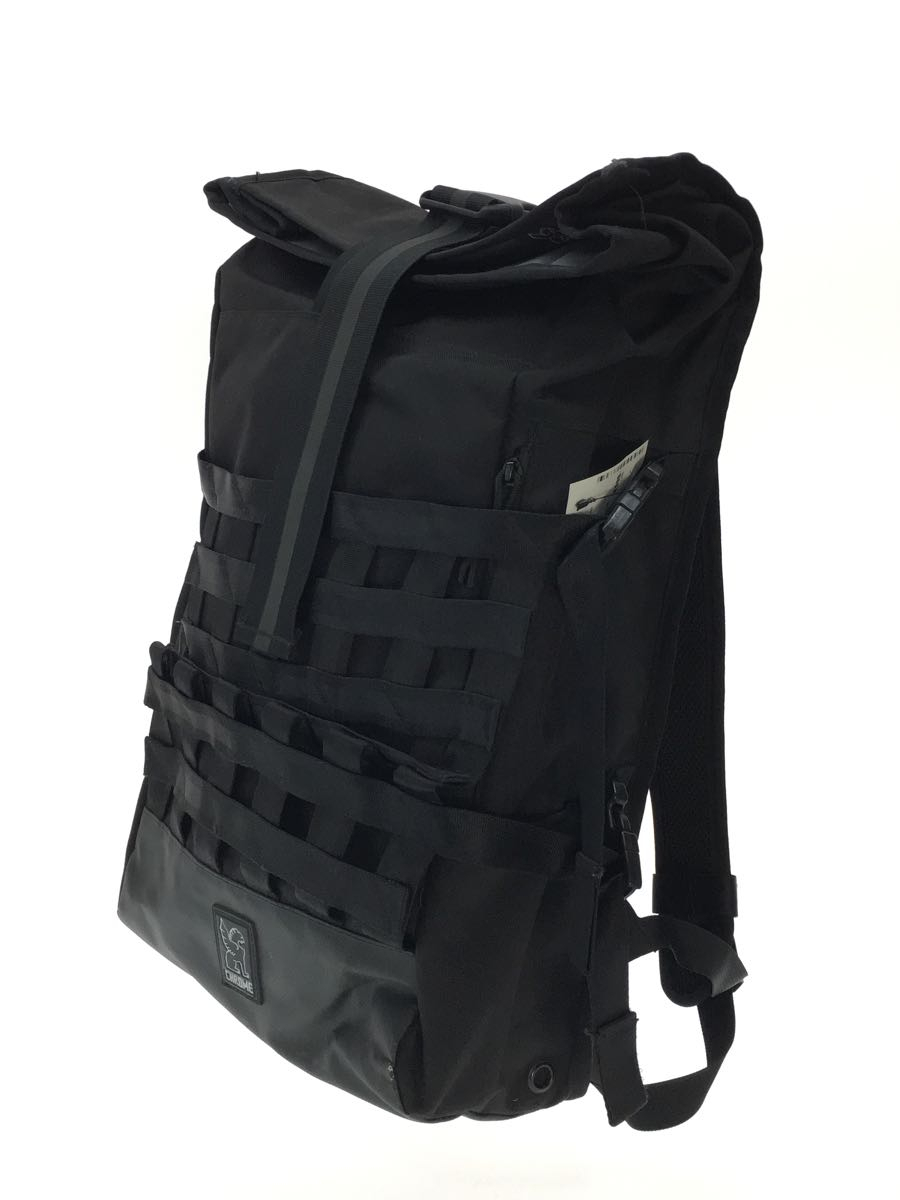 CHROME◆BARRAGE CARGO BACKPACK/リュック/ブラック/無地_画像2