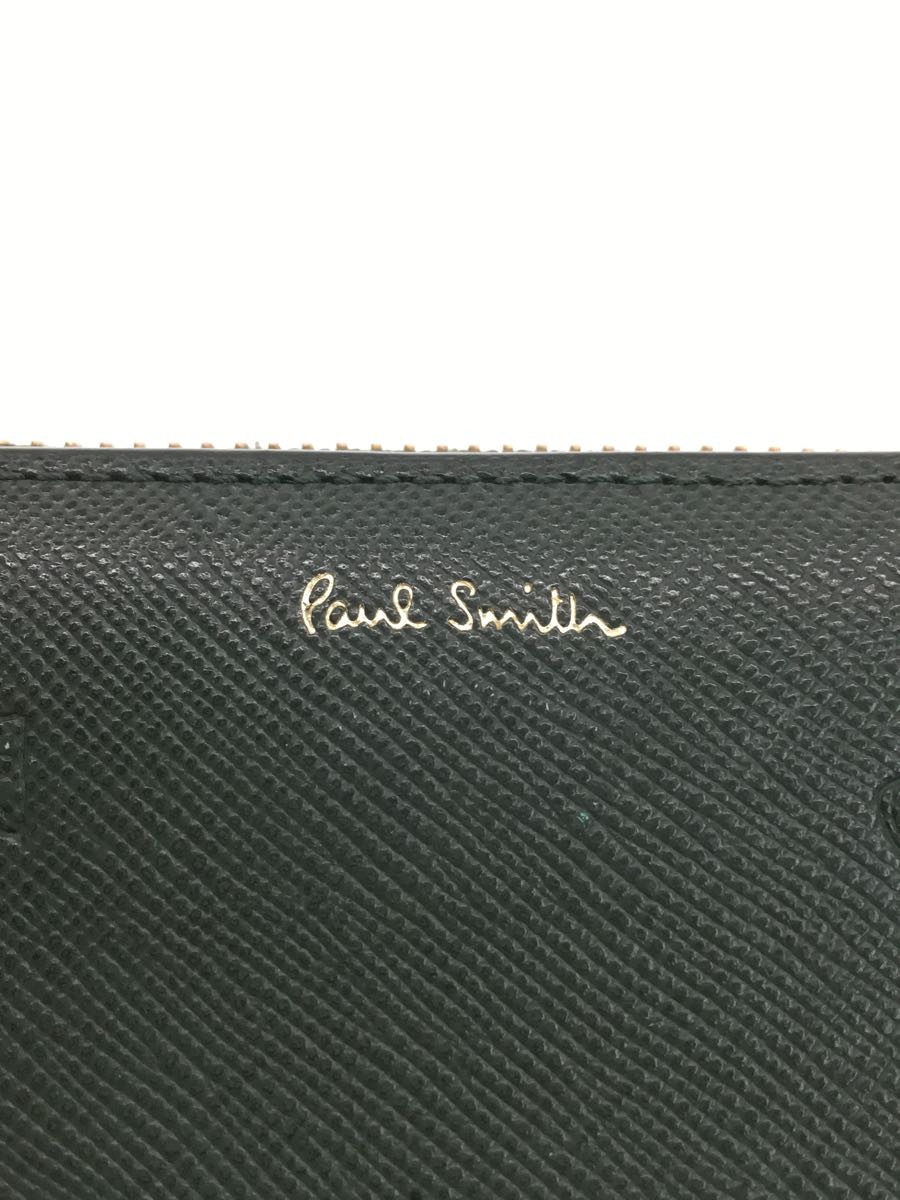 Paul Smith◆ポールドローイング/2つ折り財布/レザー/グリーン/レディース/ポールスミス_画像3