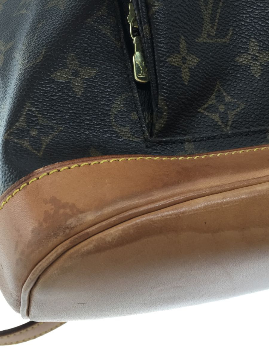 LOUIS VUITTON◆モンスリMM_モノグラム_BRW/PVC/M51136_画像8