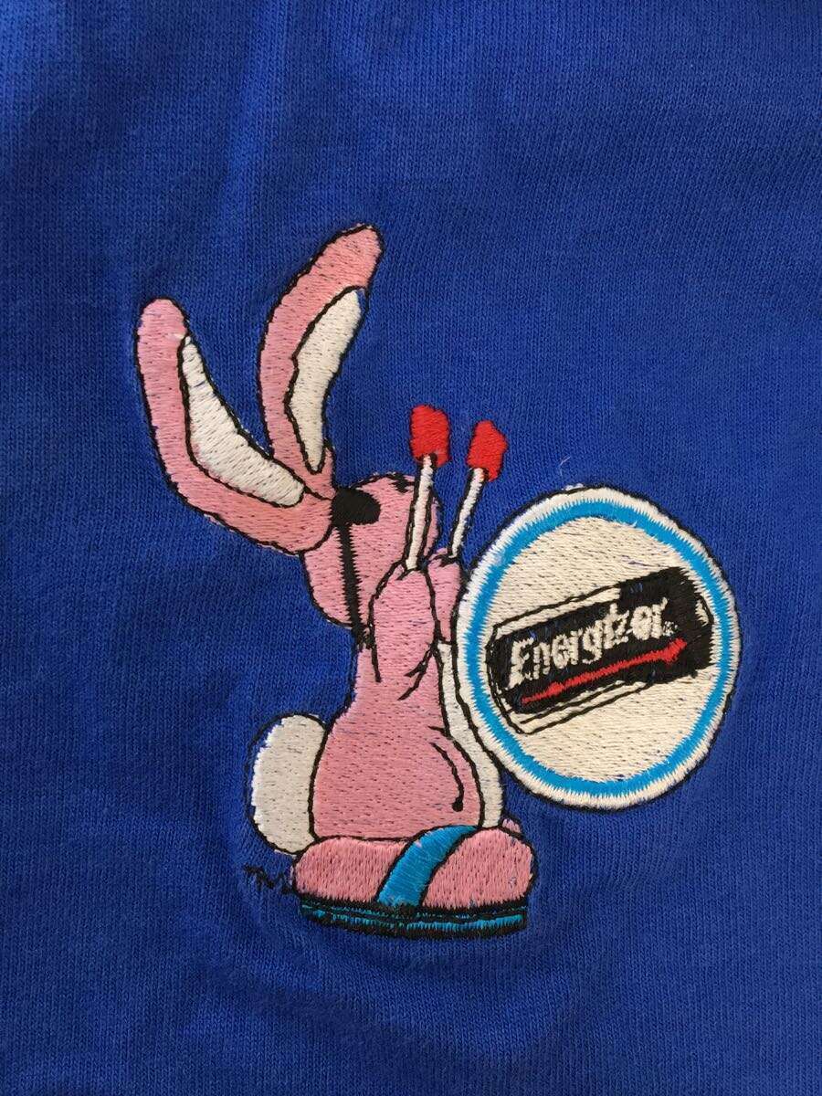 Energizer Bunny/半袖シャツ/XL/コットン/WHT/ストライプ_画像8