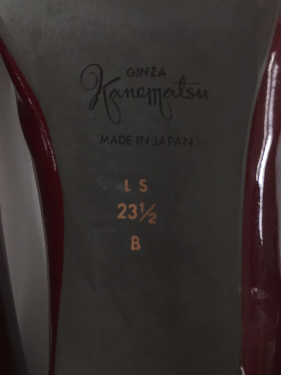 GINZA Kanematsu◆パンプス/23.5cm/BRD_画像5