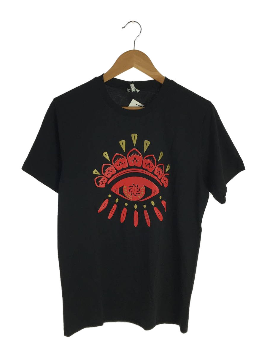 KENZO◆Tシャツ/M/コットン/ブラック/eye t-shirt