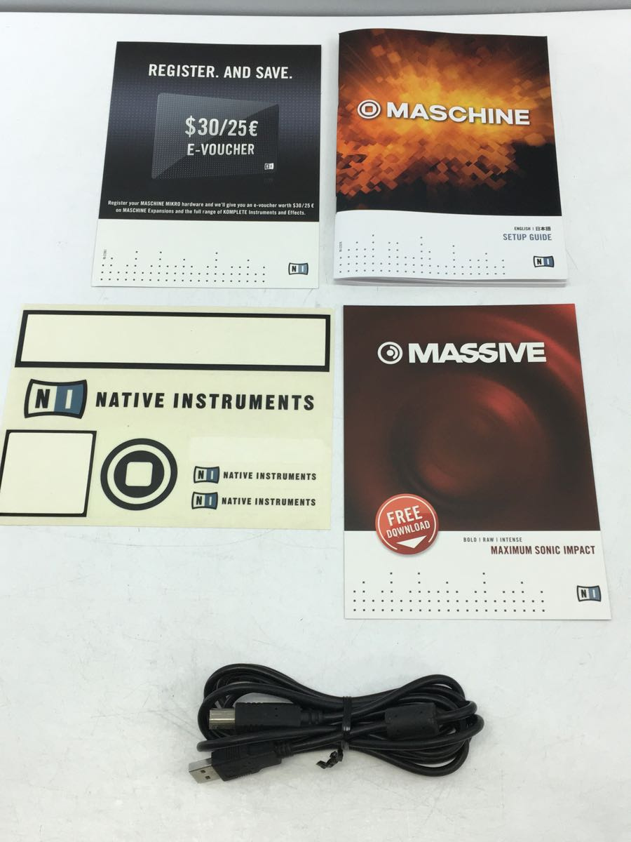 NATIVE INSTRUMENTS◆DJ機器/MASCHINE MK2 BLK