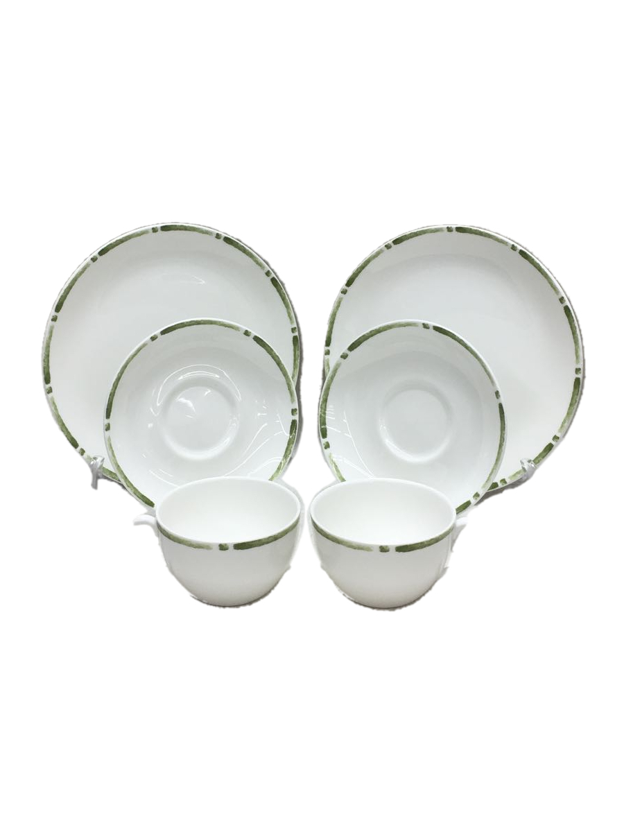 WEDGWOOD◆カップ&ソーサー/6点セット/WHT/ウェッジウッド_画像1