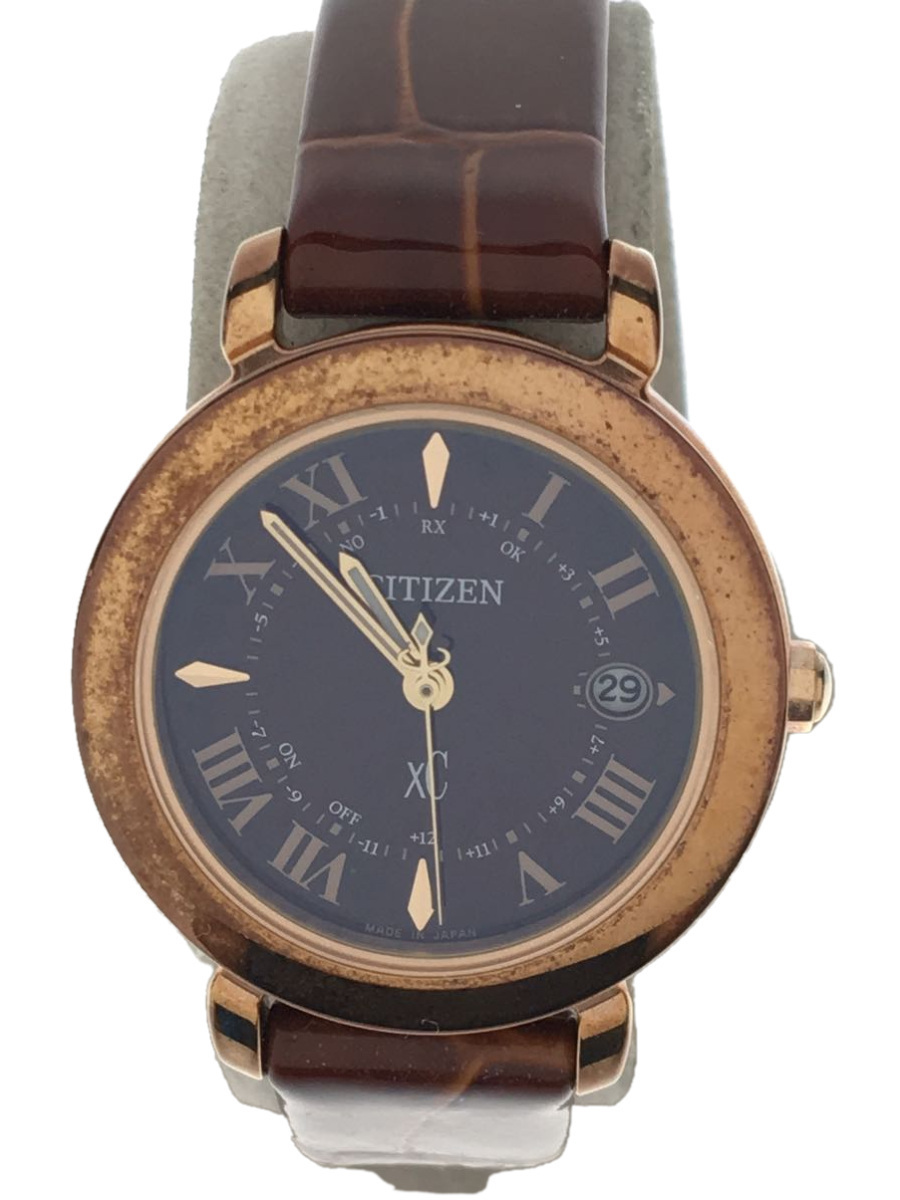 最高の品質の CITIZEN◇ソーラー腕時計/アナログ/エナメル/ES9442-04W