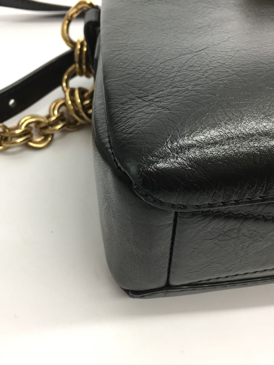 MARC JACOBS◆ショルダーバッグ/レザー/BLK/無地/M0010901 001_画像7