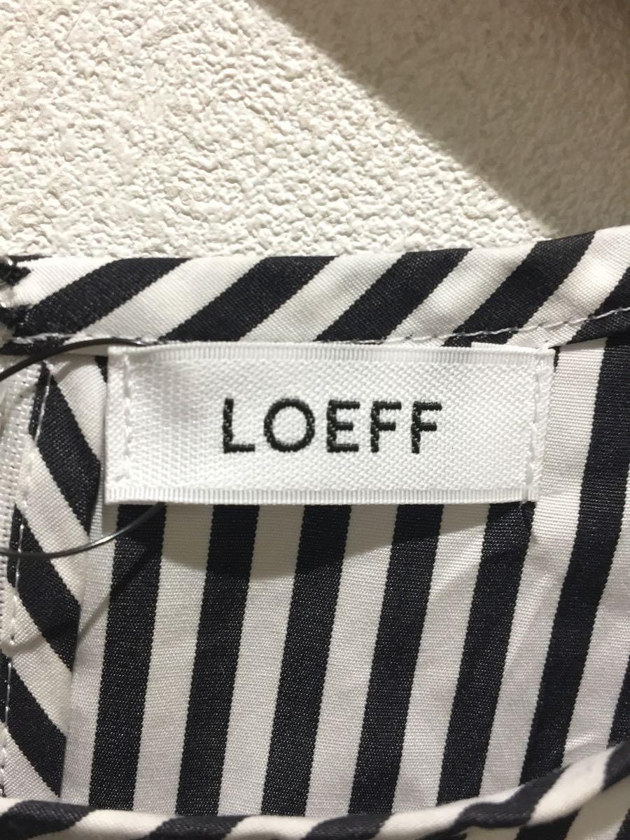 LOEFF◆23SS Cotton Stripe Belted Dress ワンピース/ストライプ/8826-299-0072_画像3