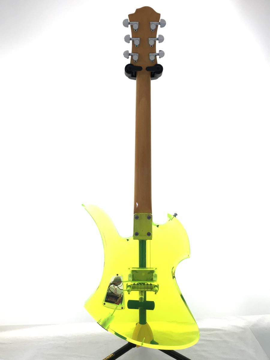 FERNANDES◆MG-85C/Lime Green/2000s/hideモデル/クリスタル/FGIアクティヴPU/ソフトケース付_画像2