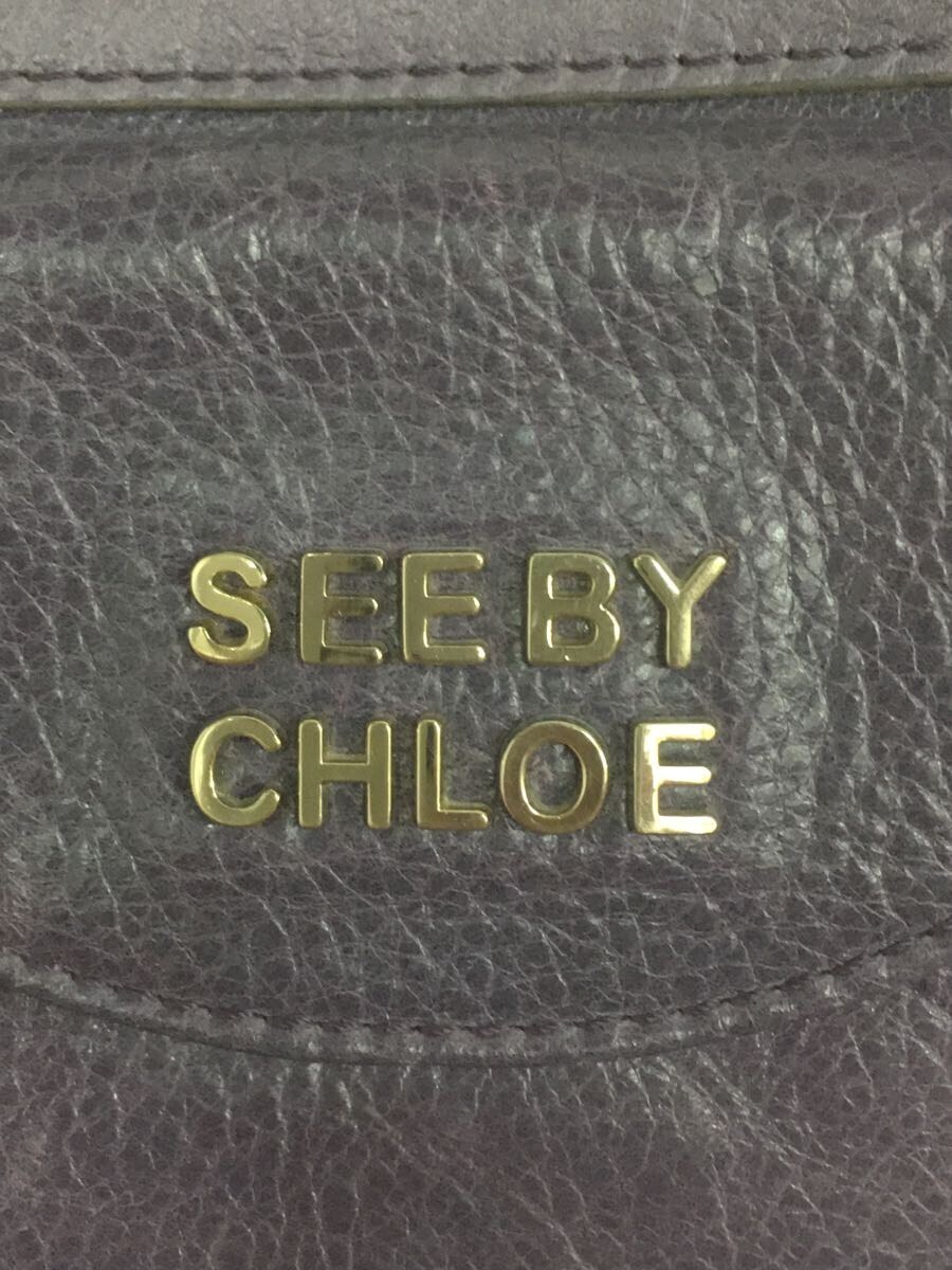 SEE BY CHLOE◆SEE BY CHLOE◆ハンドバッグ/レザー/PUP/無地/01-10-97_画像5