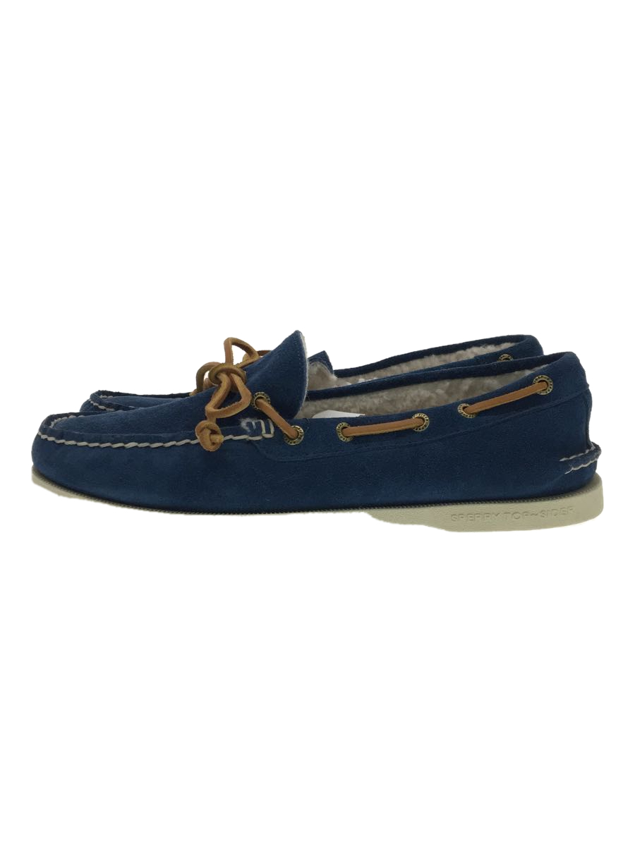 Sperry Top-Sider*A/O 1-EYE WINTER (W) boa deck shoes /US8/BLU/ leather 