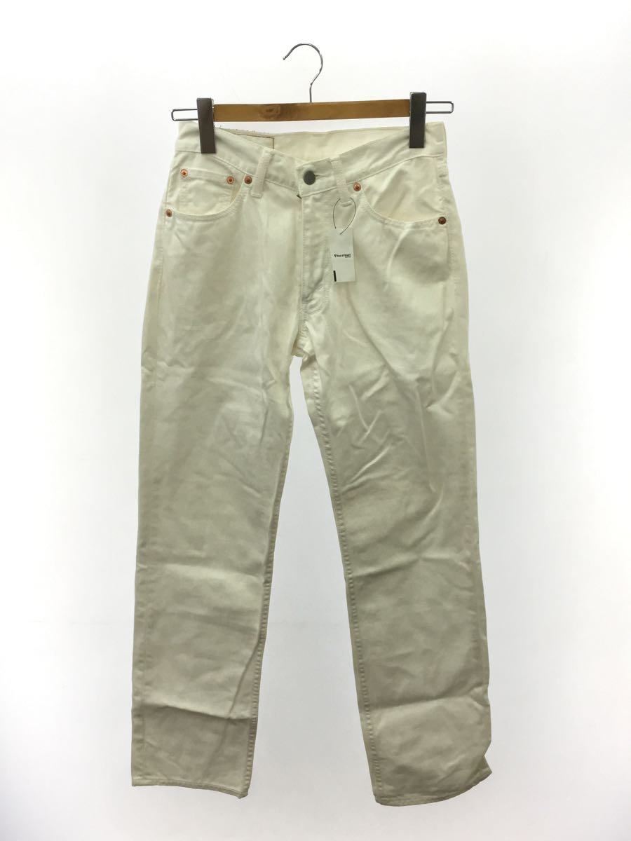 Levi’s◆ストレートパンツ/28/コットン/WHT/00702-0017_画像1