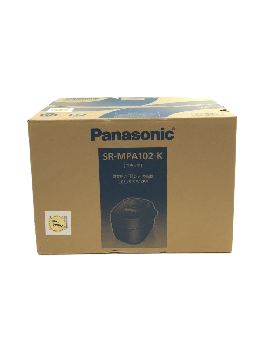 Panasonic◆炊飯器 SR-MPA102-K_画像1