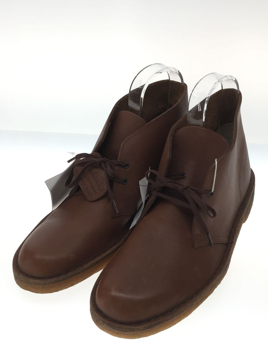 Clarks◆チャッカブーツ/UK9.5/BRW/牛革/H9401-639-50_画像2