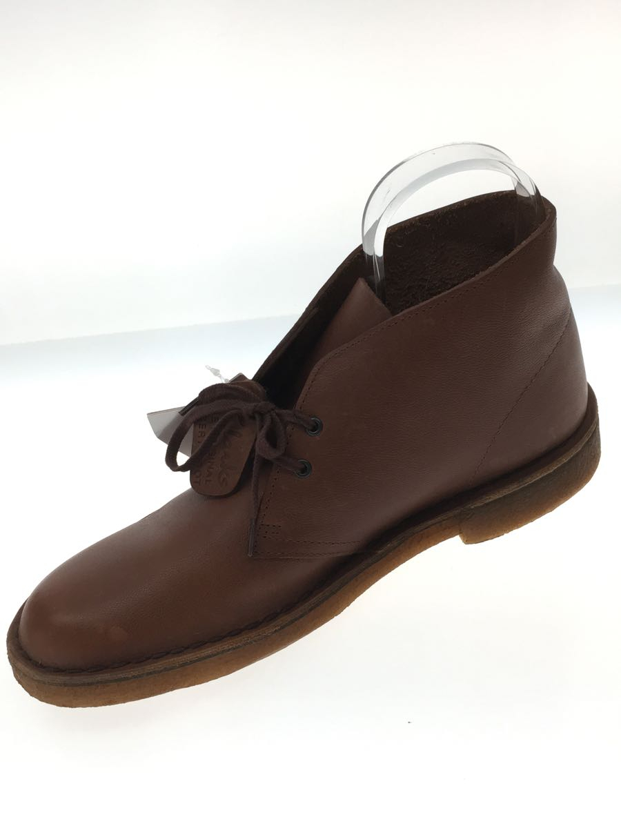 Clarks◆チャッカブーツ/UK9.5/BRW/牛革/H9401-639-50_画像7